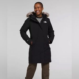 550 North Face dryvent parka in GREY, women’s